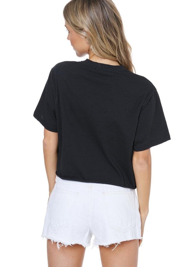 WON'T YOU FLY HIGH FREE BIRD CROPPED TEE