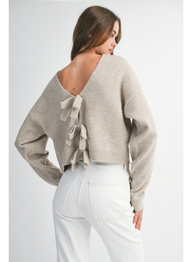 THE DOUBLE TAKE REVERSIBLE BOW TOP