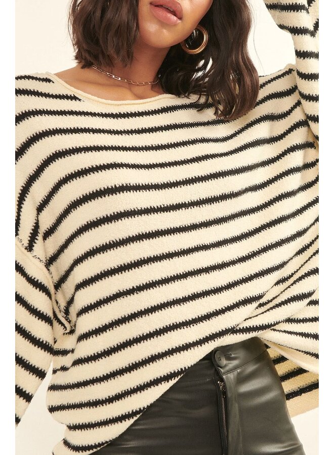 MY GO TO PULLOVER-BLACK