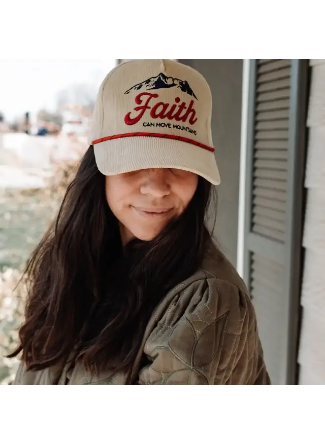 FAITH CAN MOVE MOUNTAINS HAT