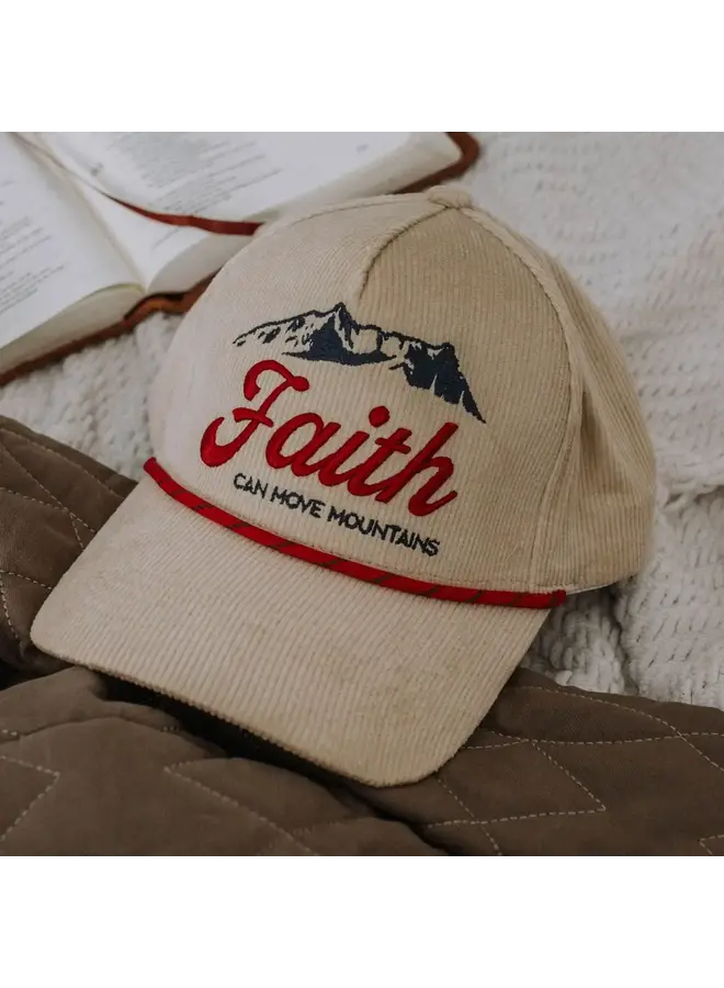 FAITH CAN MOVE MOUNTAINS HAT