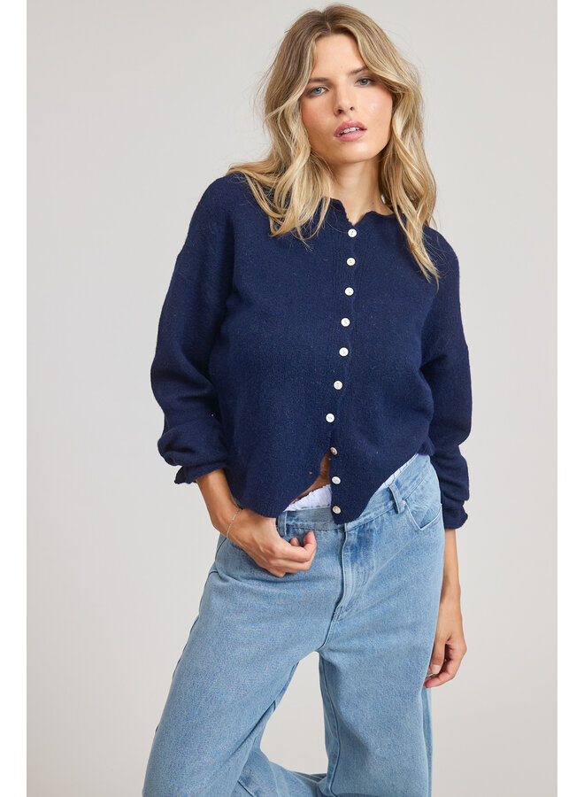 A CASE OF THE BLUES CARDIGAN