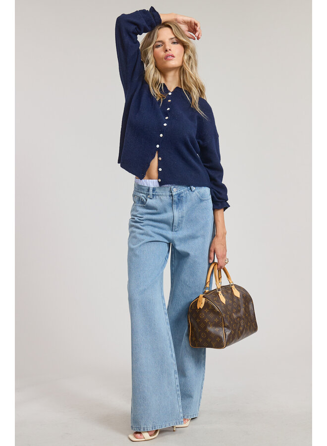 A CASE OF THE BLUES CARDIGAN