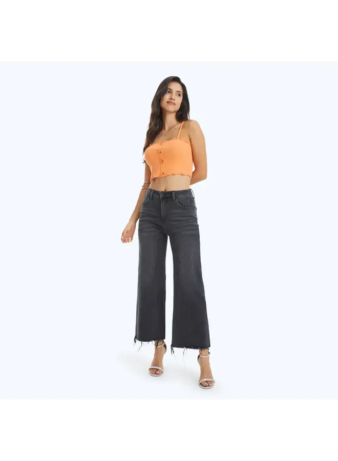 GABRIEL HIGH RISE WIDE LEG JEAN