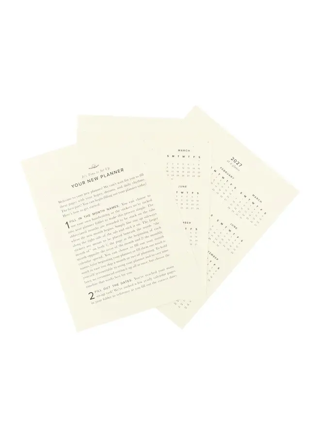 SONORA 12-MONTH UNDATED PLANNER