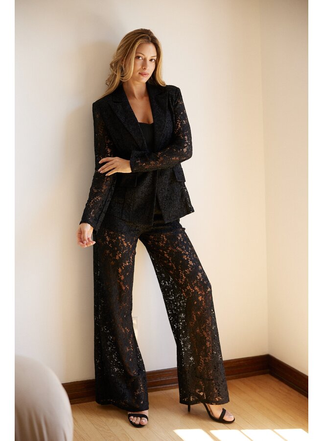 SHE  A BADDIE LACE BLAZER