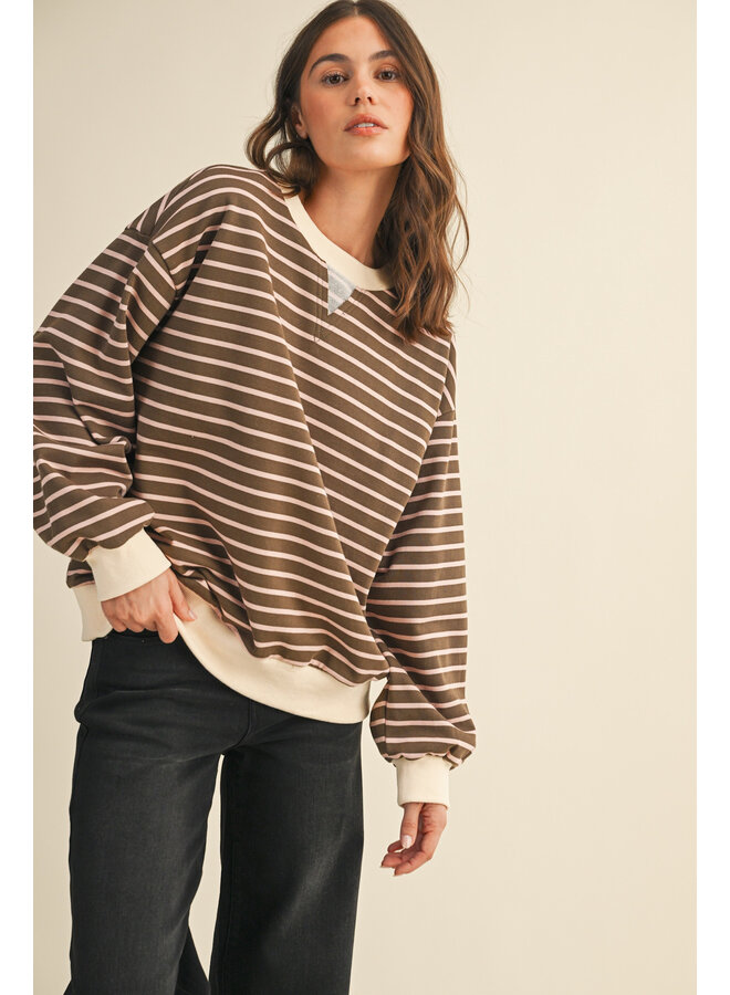PULL MY STRIPES PULLOVER