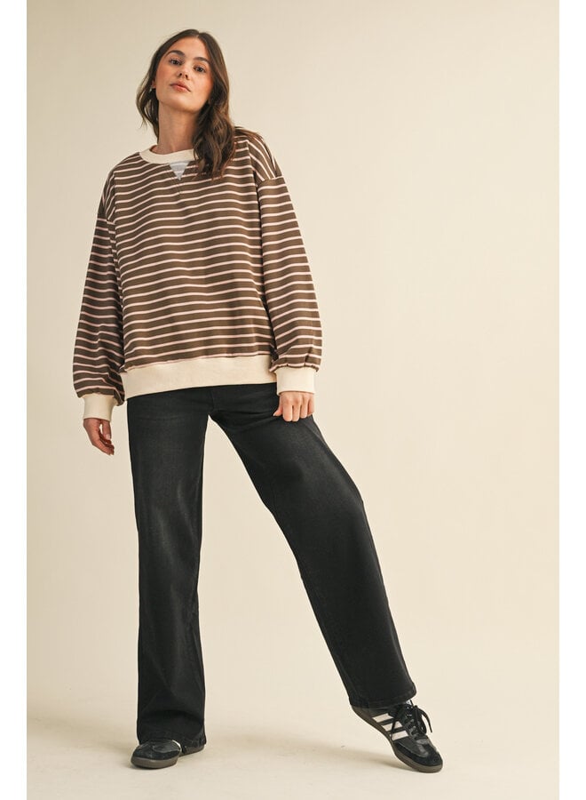 PULL MY STRIPES PULLOVER