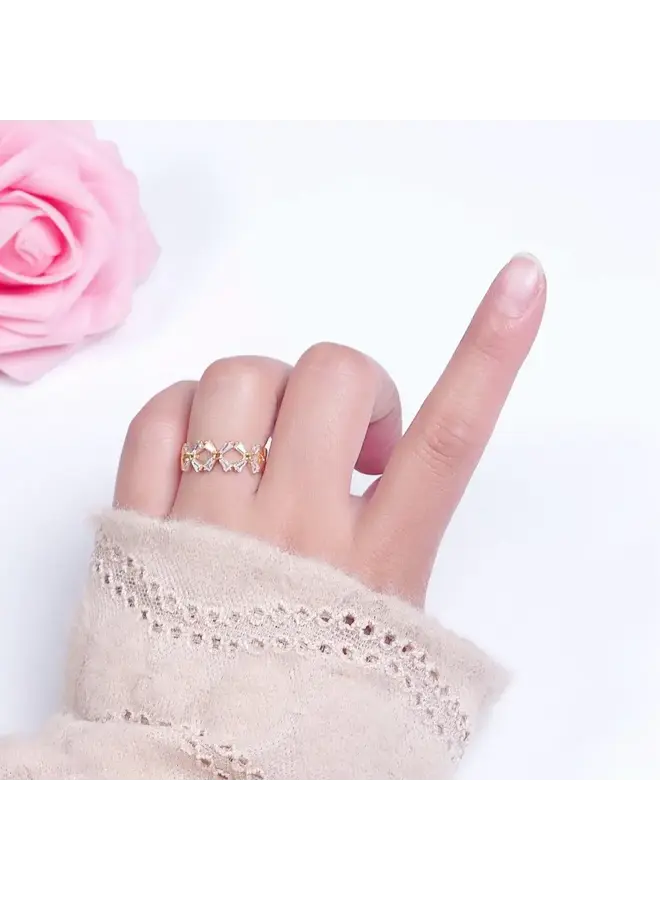 ROWEN 24KGF ADJUSTABLE RING