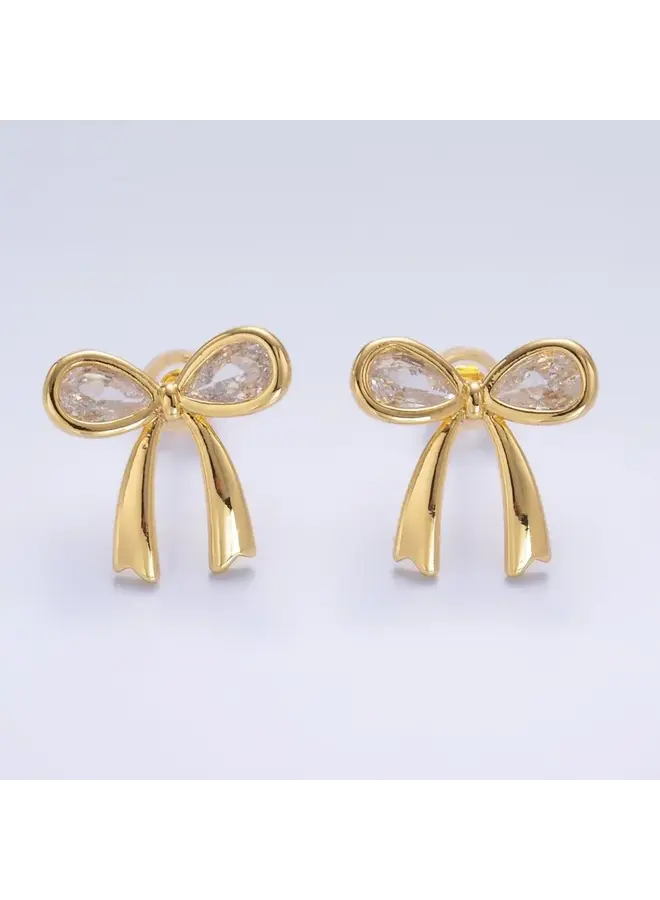 ELYSSA BOW EARRINGS
