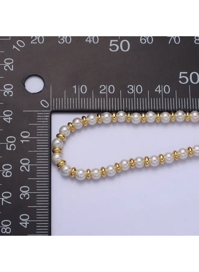 CHLOE 24KGF LAYERING CHAIN-16"