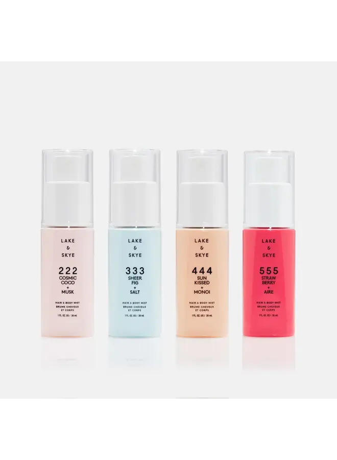 HAIR AND BODY MIST DISCOVERY SET