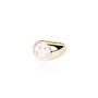 BETHANY SMILEY FACE RING 18KGP