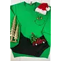 GRINCH EMBROIDERED PULLOVER