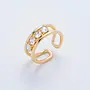ROSE 24KGF ADJUSTABLE RING