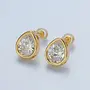 ALINA 24KGF TEARDROP STUD EARRINGS