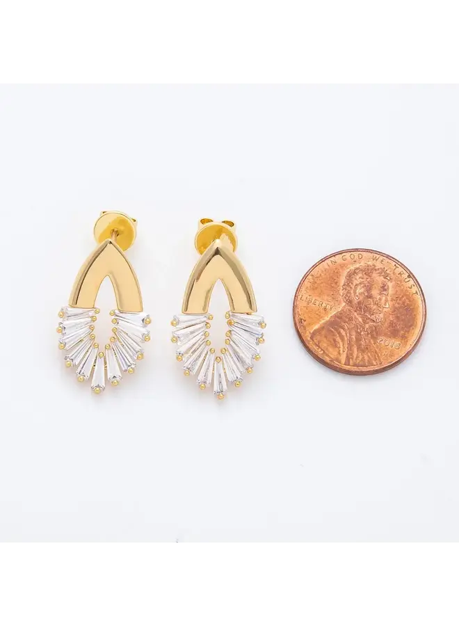 ELENA 24KGF EARRINGS