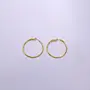 EDILYN 40 MM HOOP EARRINGS