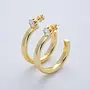 ANDREA 48MM HOOP EARRINGS