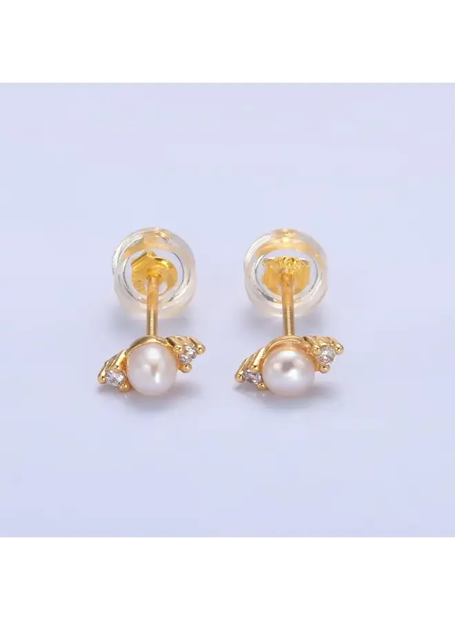 ALANA MINI PEARL STUD