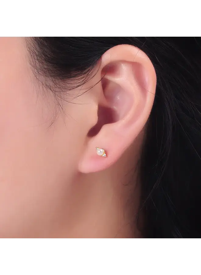 ALANA MINI PEARL STUD