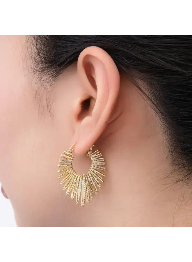 ASIA 24KGF EARRINGS