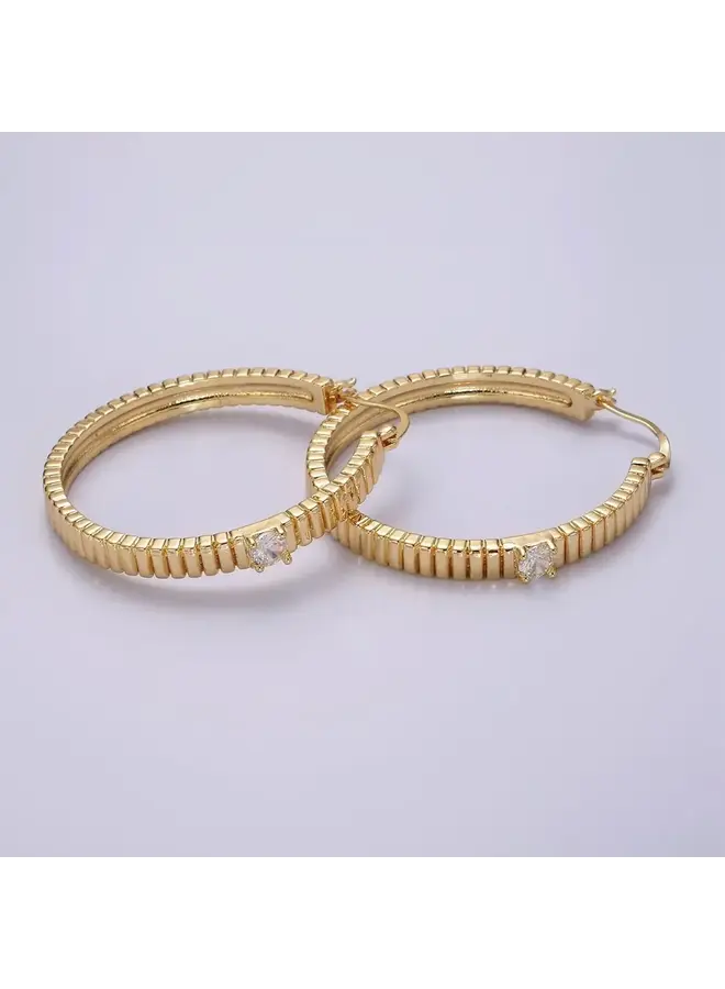 AMBROSIA HOOP EARRINGS