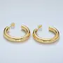 ANALYSIA CHUBBY 30MM HOOP EARRINGS