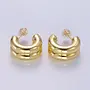 AVERY DOUBLE BAND HOOP EARRINGS