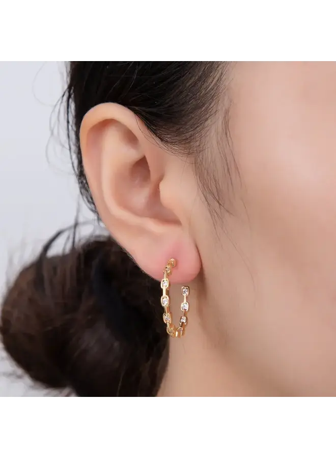 EMBERLY HOOP EARRINGS