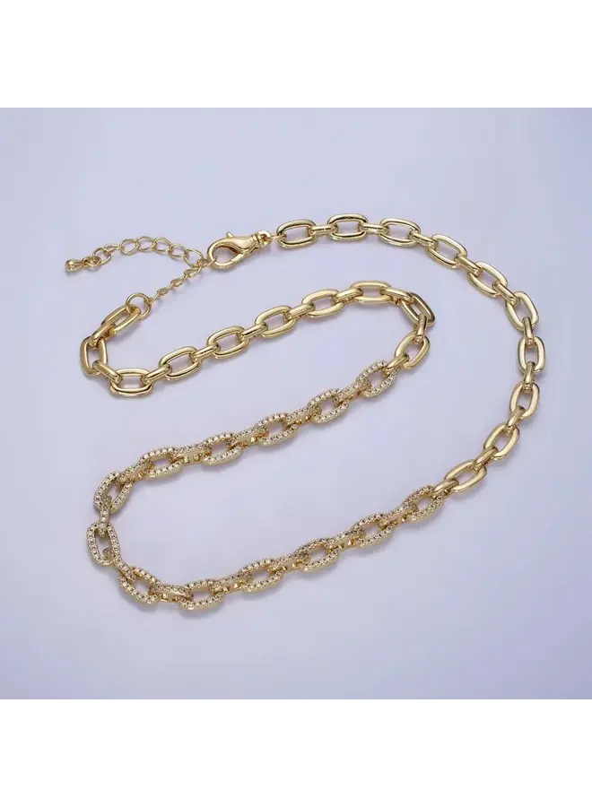 CLARA 24KGF LAYERING CHAIN