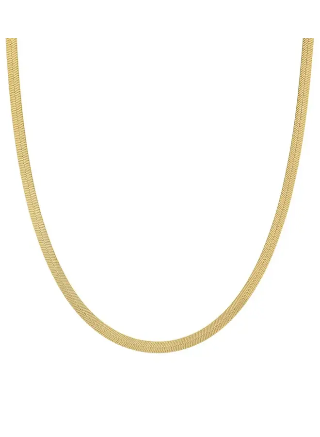 CANDI HERRINGBONE LAYERING CHAIN