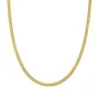 CANDI 24KGF HERRINGBONE LAYERING CHAIN