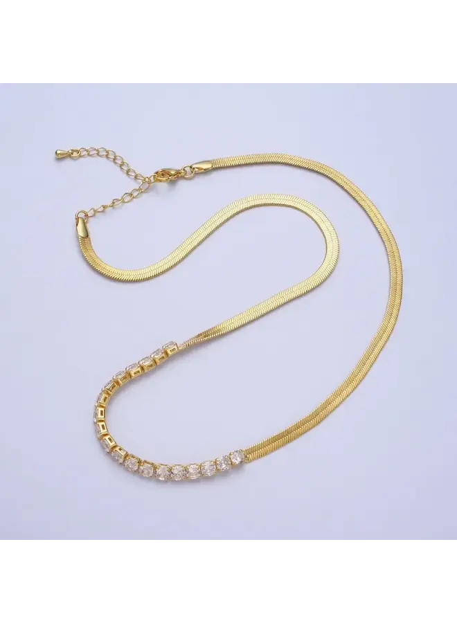 NIV HERRINGBONE NECKLACE