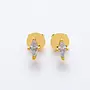 ANYA 24KGF PETITE STUD EARRINGS