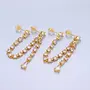 ATTINA 24KGF DOUBLE EARRINGS