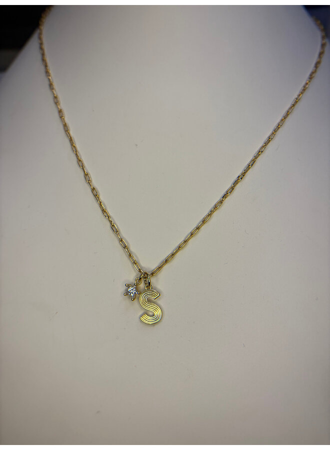 NORMA 24KGF RETRO NECKLACE