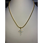 NAYELI 24KGF CROSS NECKLACE