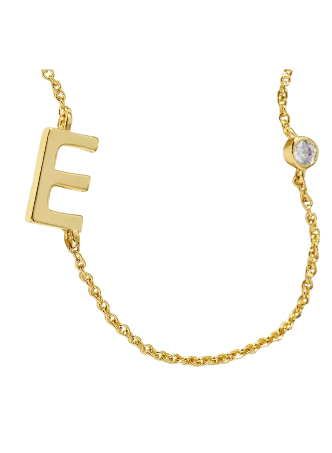 NALANI LETTER E NECKLACE