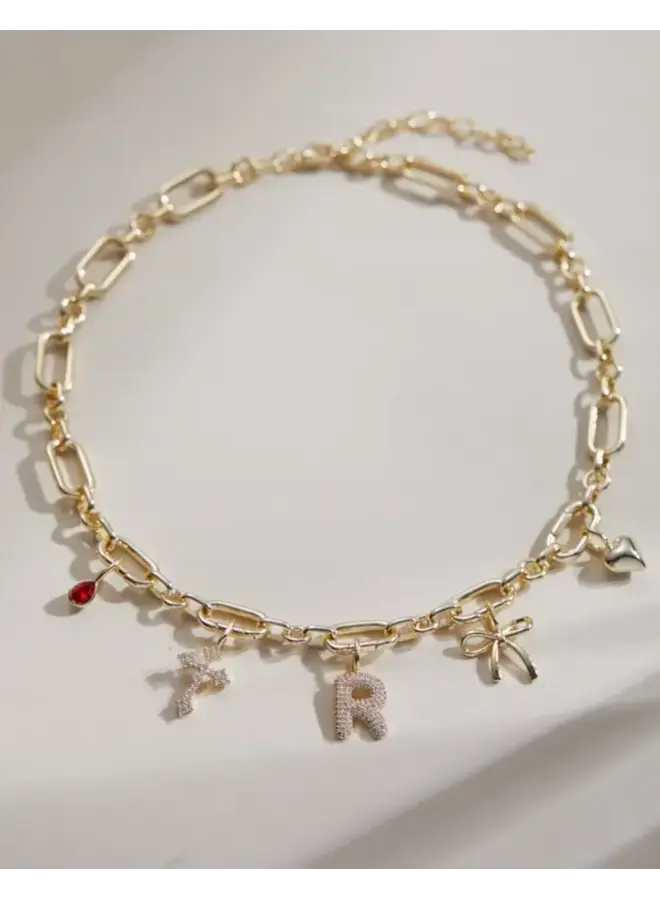 NESSY CHARM NECKLACE