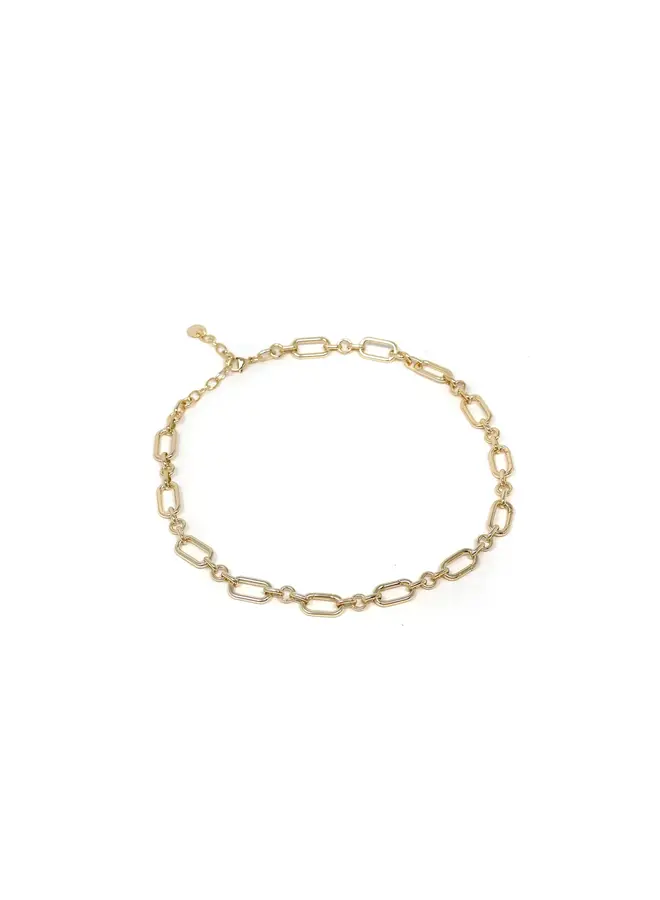 NESSY 14KGP CHARM NECKLACE