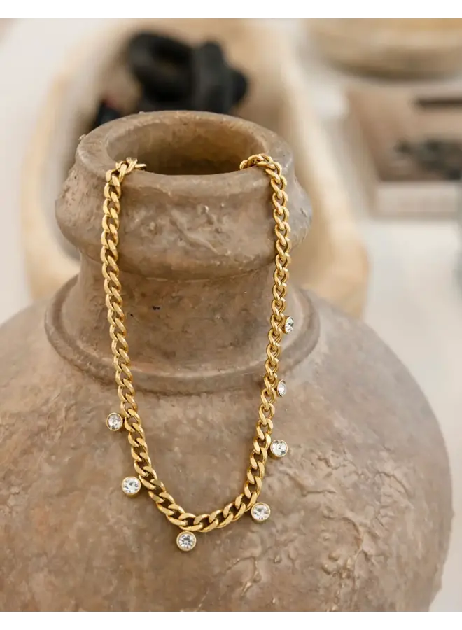 NOLAN 18KGP NECKLACE