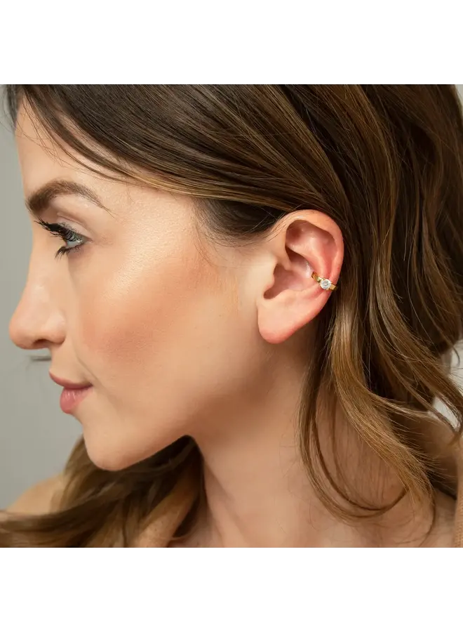 EMMIE 24KGF EAR CUFF