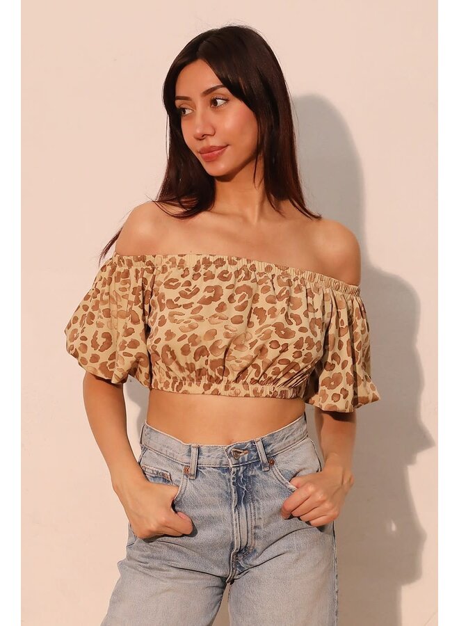 ON THE WILD SIDE CROP TOP