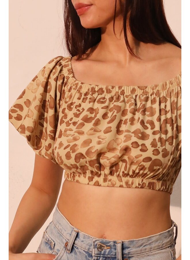 ON THE WILD SIDE CROP TOP