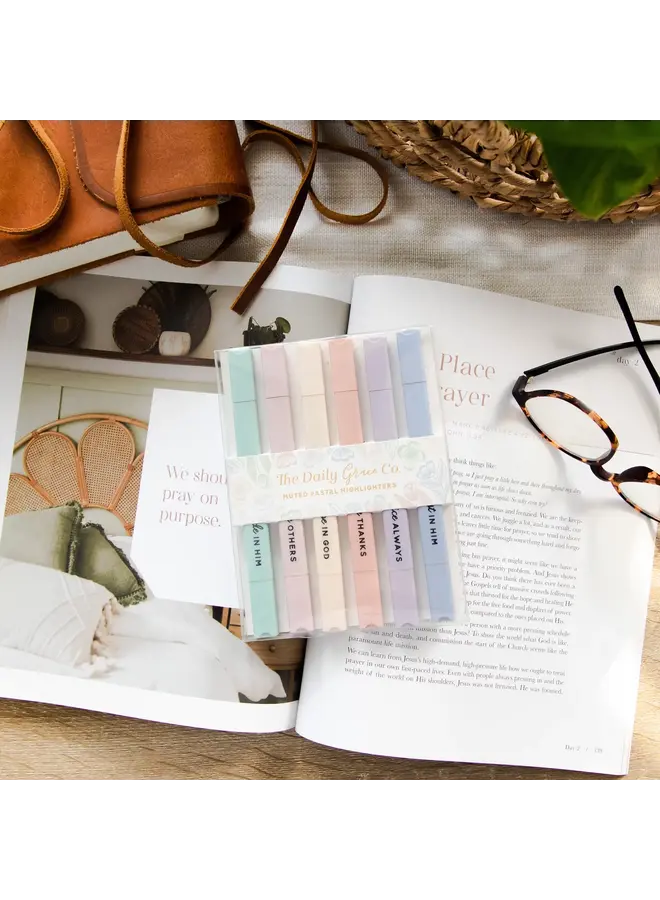 MUTED PASTEL HIGHLIGHTERS