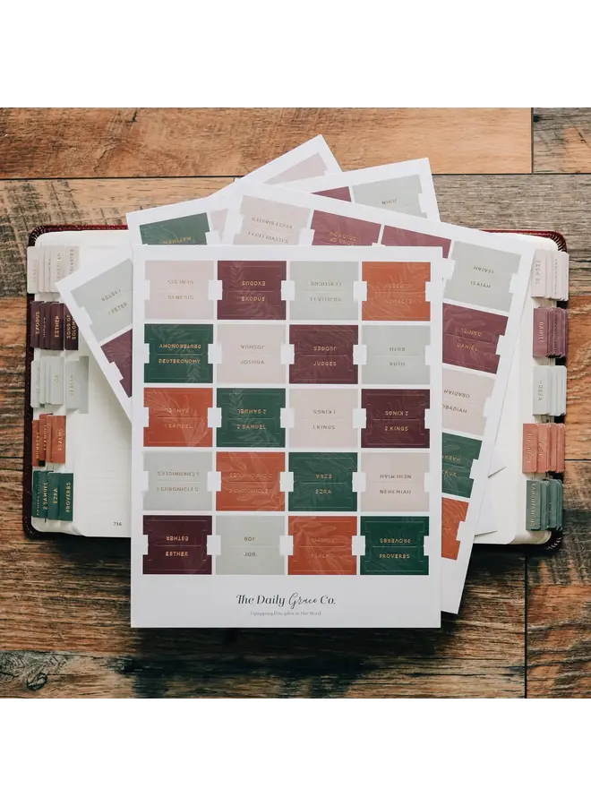 JEWEL TONE BIBLE TABS