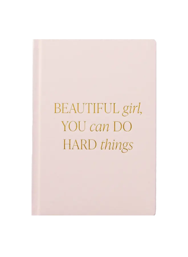 BEAUTIFUL GIRL FABRIC JOURNAL