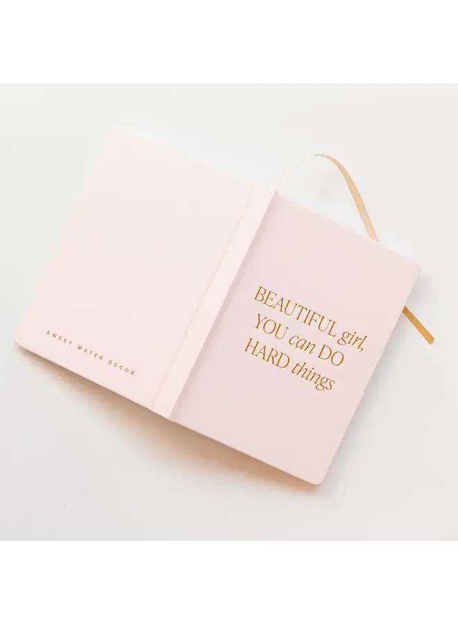 BEAUTIFUL GIRL FABRIC JOURNAL