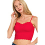 DON'T CALL ME SWEETHEART BRALETTE-RED